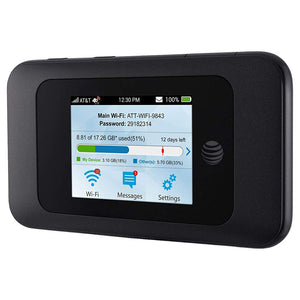 ZTE Velocity 2 AT&T MF985 300Mbps Cat6 Portable 4G LTE Modem Router With Sim Card Slot